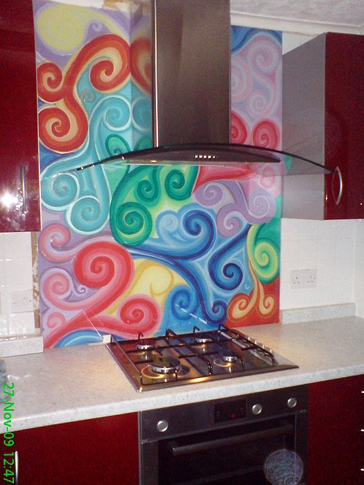 Funky Kitchen Splashbacks The Kitchen Design