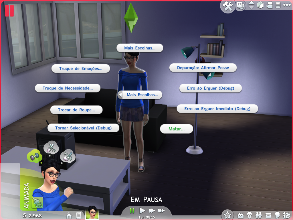 The Sims 4 Mods. Mata um Sim, Add Sim a Familia, Etc