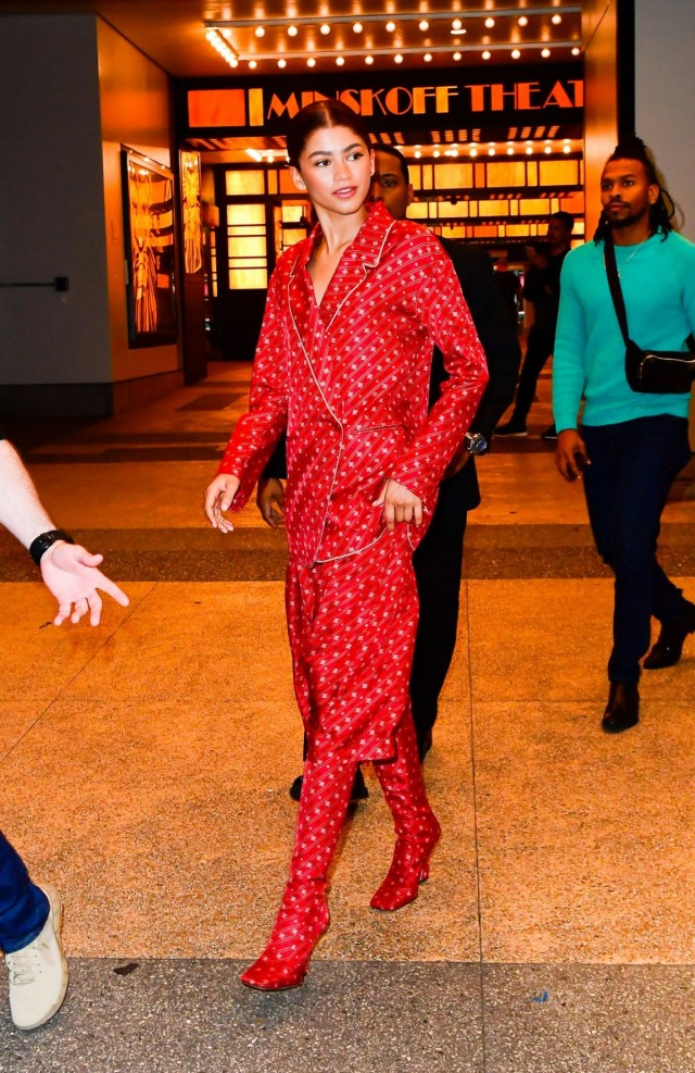 Throwback: Zendaya Visits MTV Studios In Fendi Pajamas!