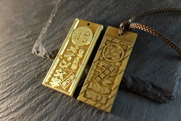 オーダーメイドの喧嘩札・千社札は真鍮製