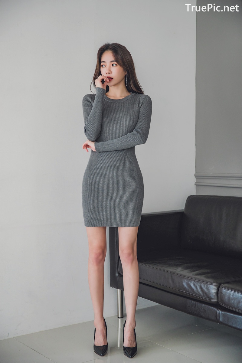 Image Korean Fashion Model - An Seo Rin - Office Dress Collection - TruePic.net - Picture-13