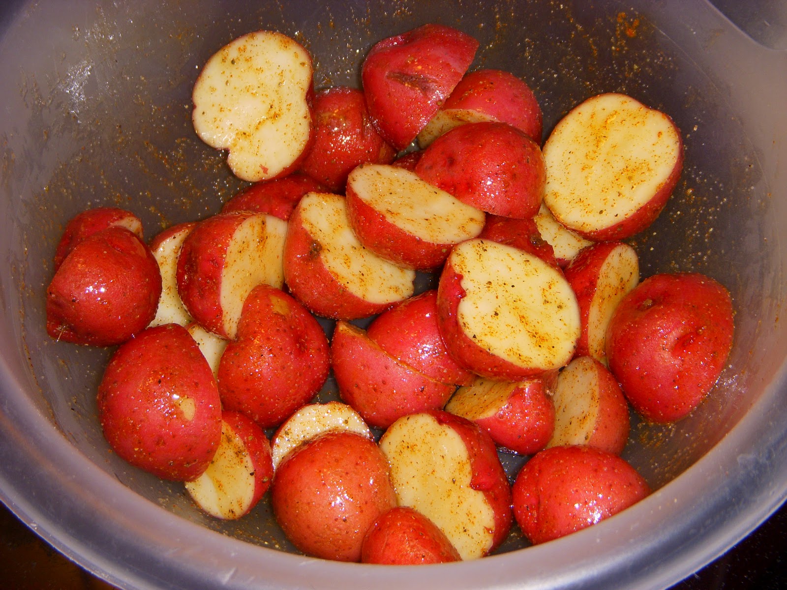 What's Sara Cookin'? oven roasted baby red (or yukon gold) potatoes