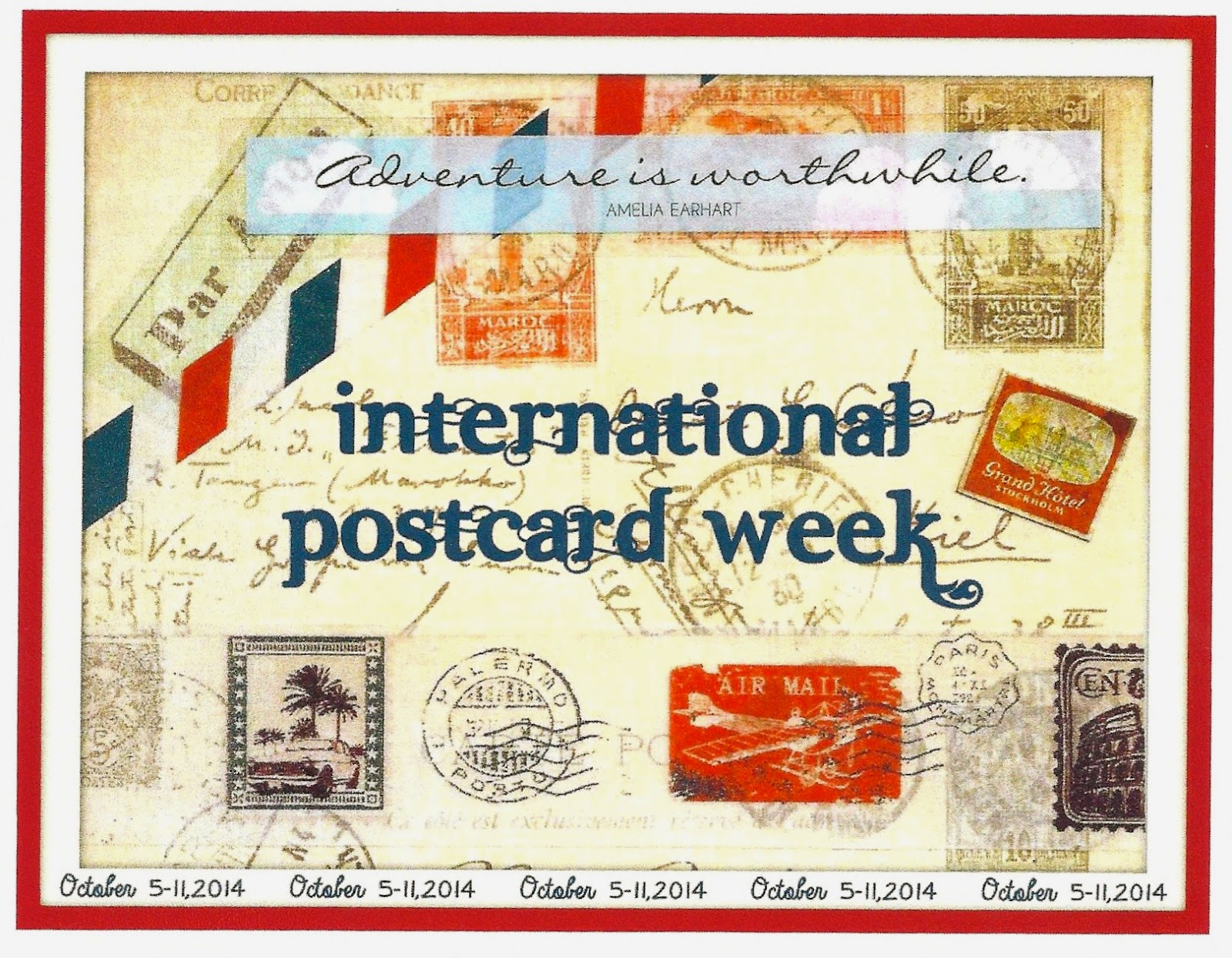 International Postcard Week 2014