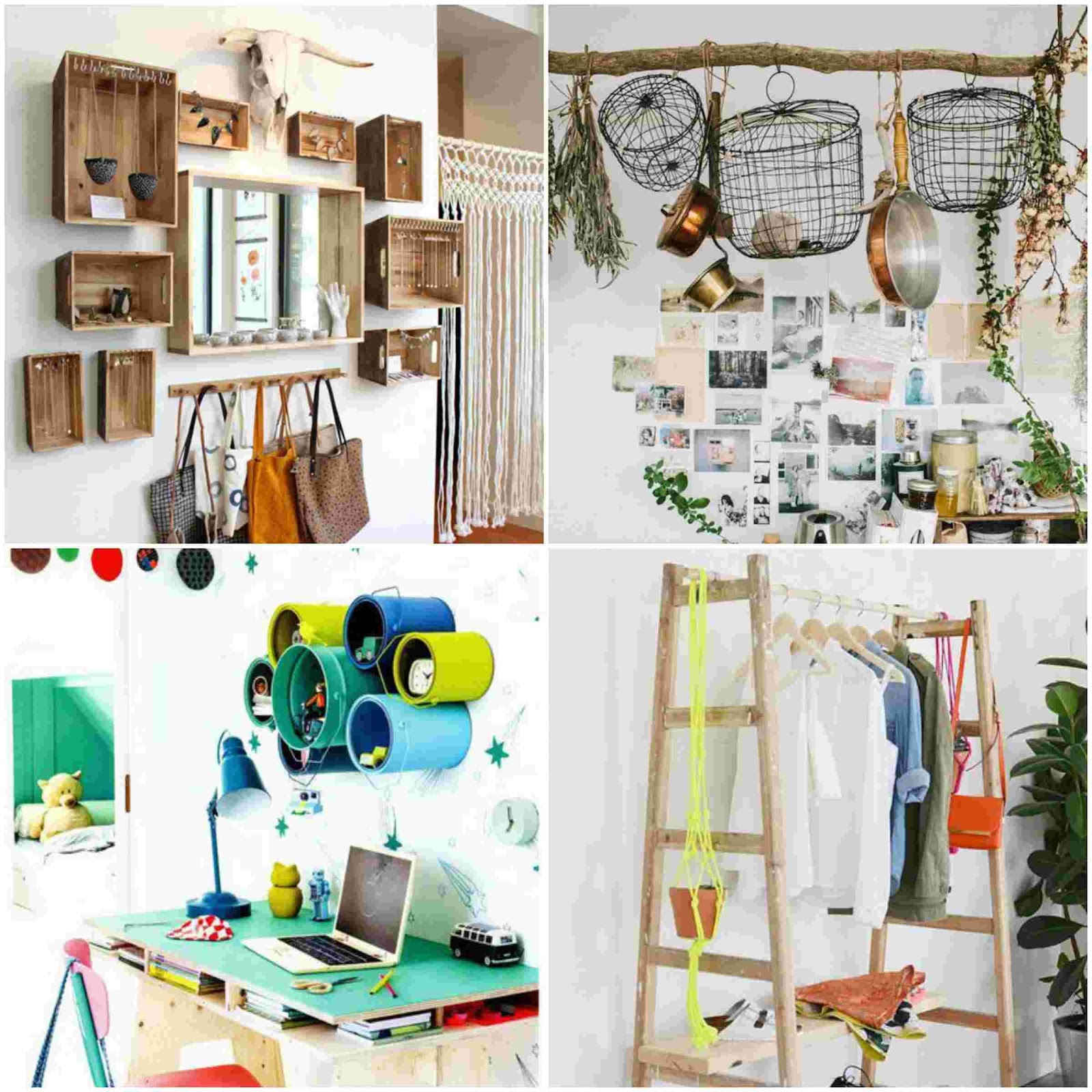 Diy 8 Original Ideas To Create Decor And Very Smart Storage