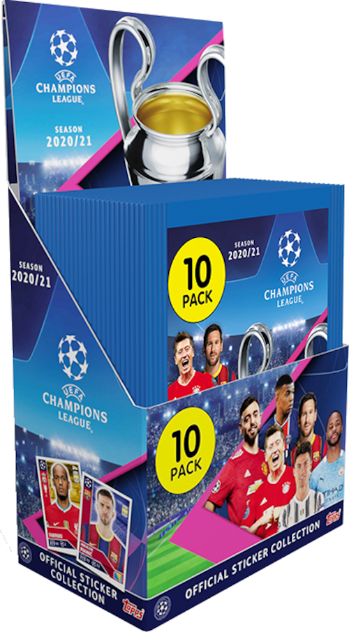 Display Box Topps UEFA Champions League Stickers 2020//21