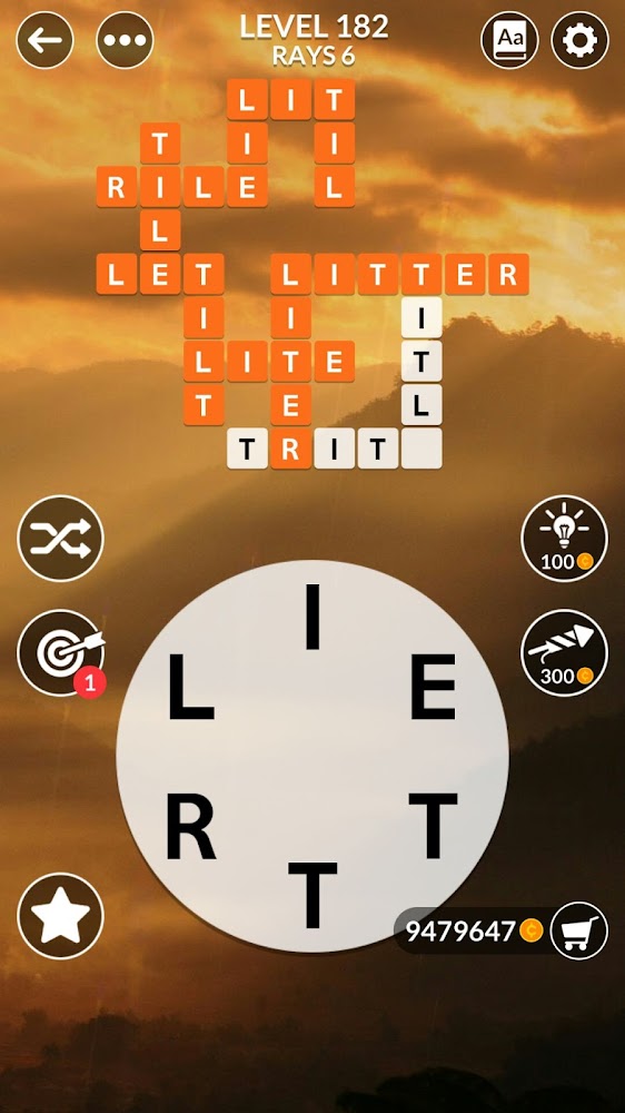 Wordscapes Level 182 Answers ~ Doors Geek
