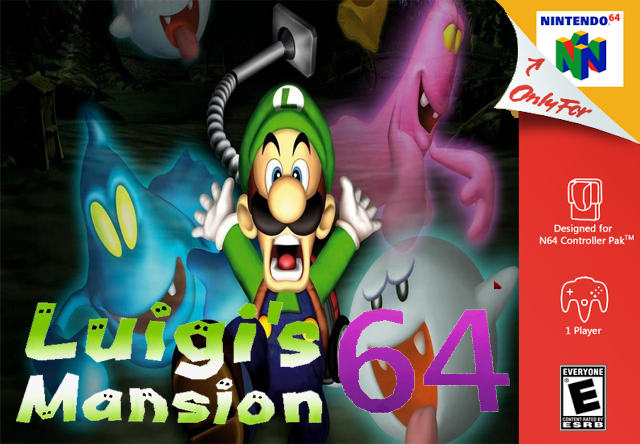 nintendo 64 luigi mansion