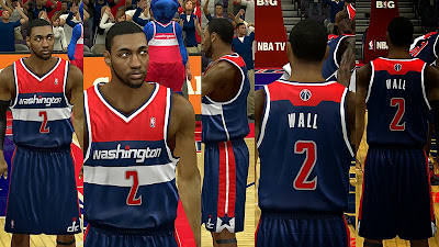 NBA 2K14 Washington Wizards Alternate Jersey