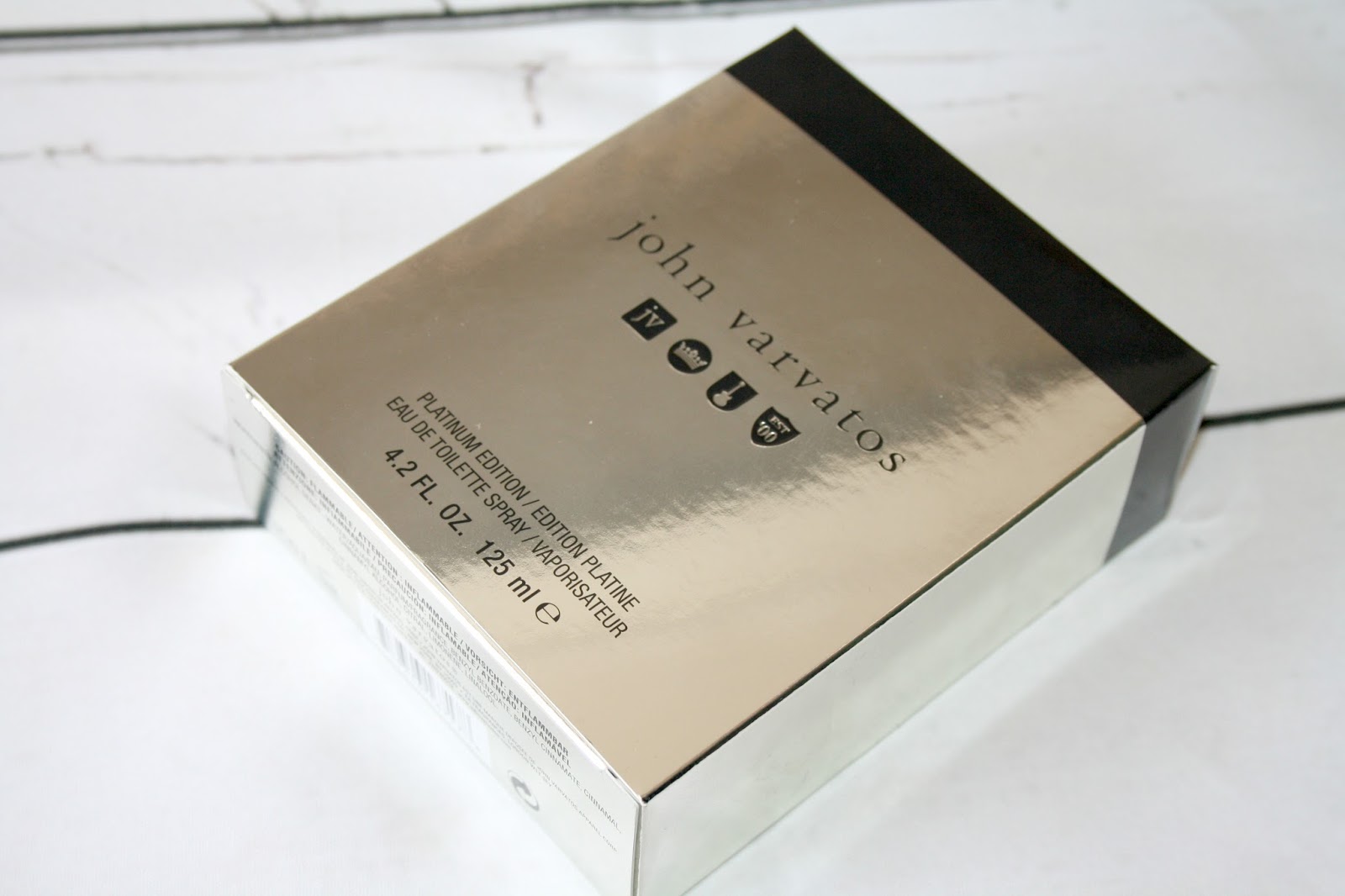 Beautykinguk AFTERSHAVE Platinum Edition EDT by John Varvatos