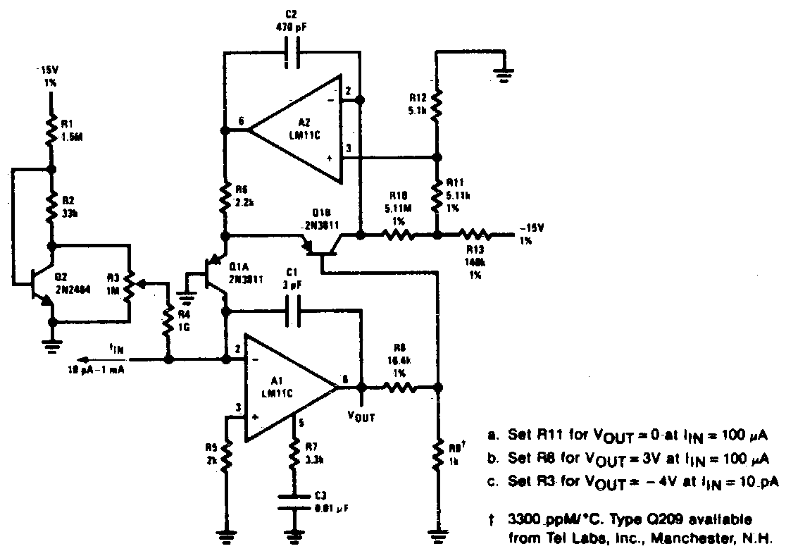 Logarithmic Amplifier Circuit Diagram | Electronic Circuit Diagrams