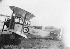 Eleuteri learned to fly combat missions largely in two-seater SAML aircraft similar to the one pictured 