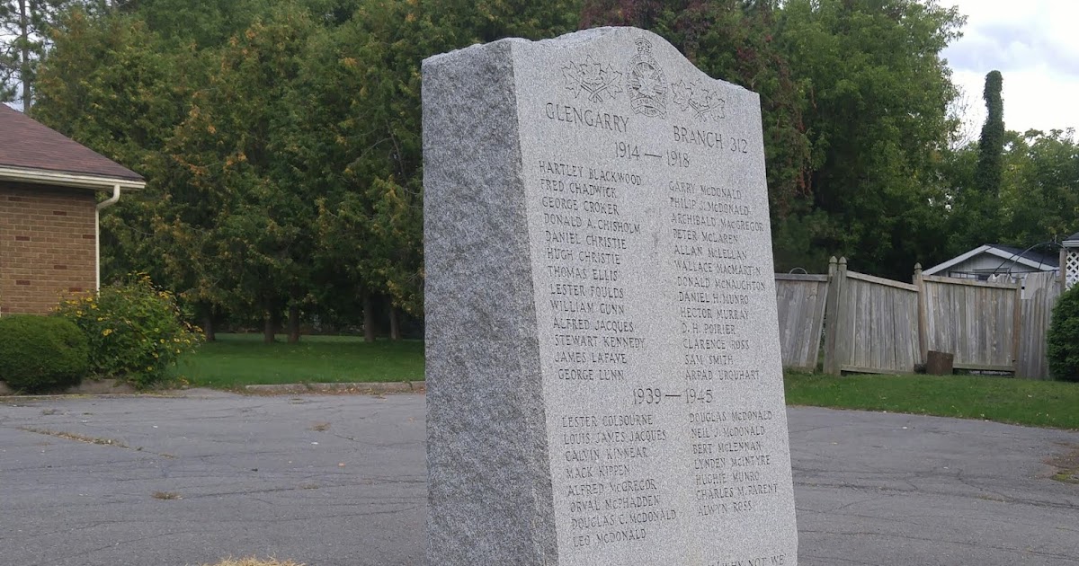 Ontario War Memorials Apple Hill