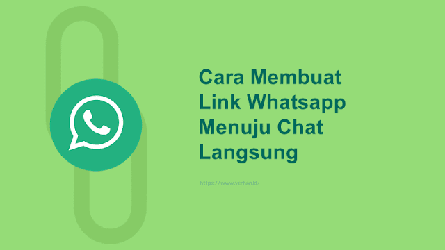 cara membuat link whatsapp menuju chat langsung