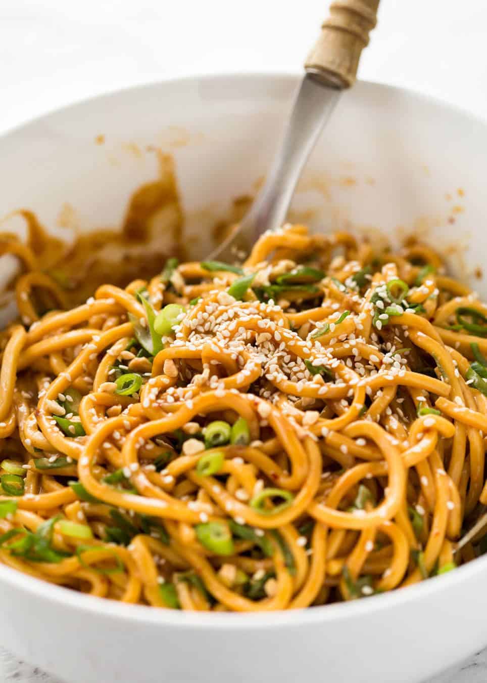 THECOCONUTWHISPERER Recipe Cold Sesame Noodles