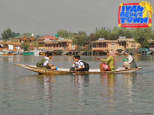 Shikara around Dal Lake, Srinagar, Kashmir