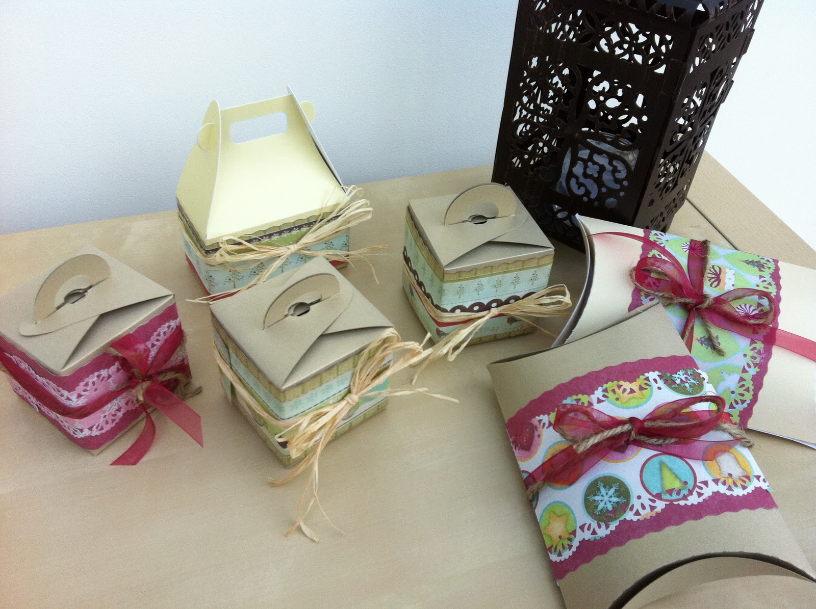 Lillipad Designs: Christmas gift boxes