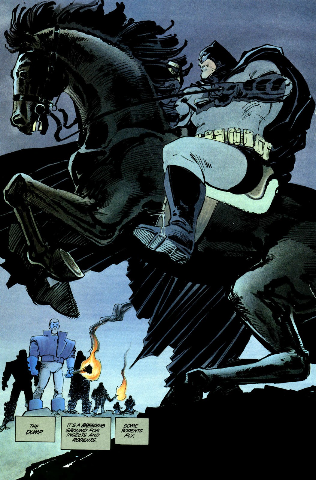 In The Mouth Of Dorkness Batman on a Horse I Need It!