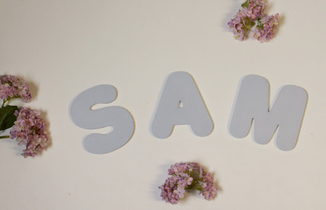 LETRAS Y NOMBRES para decorar