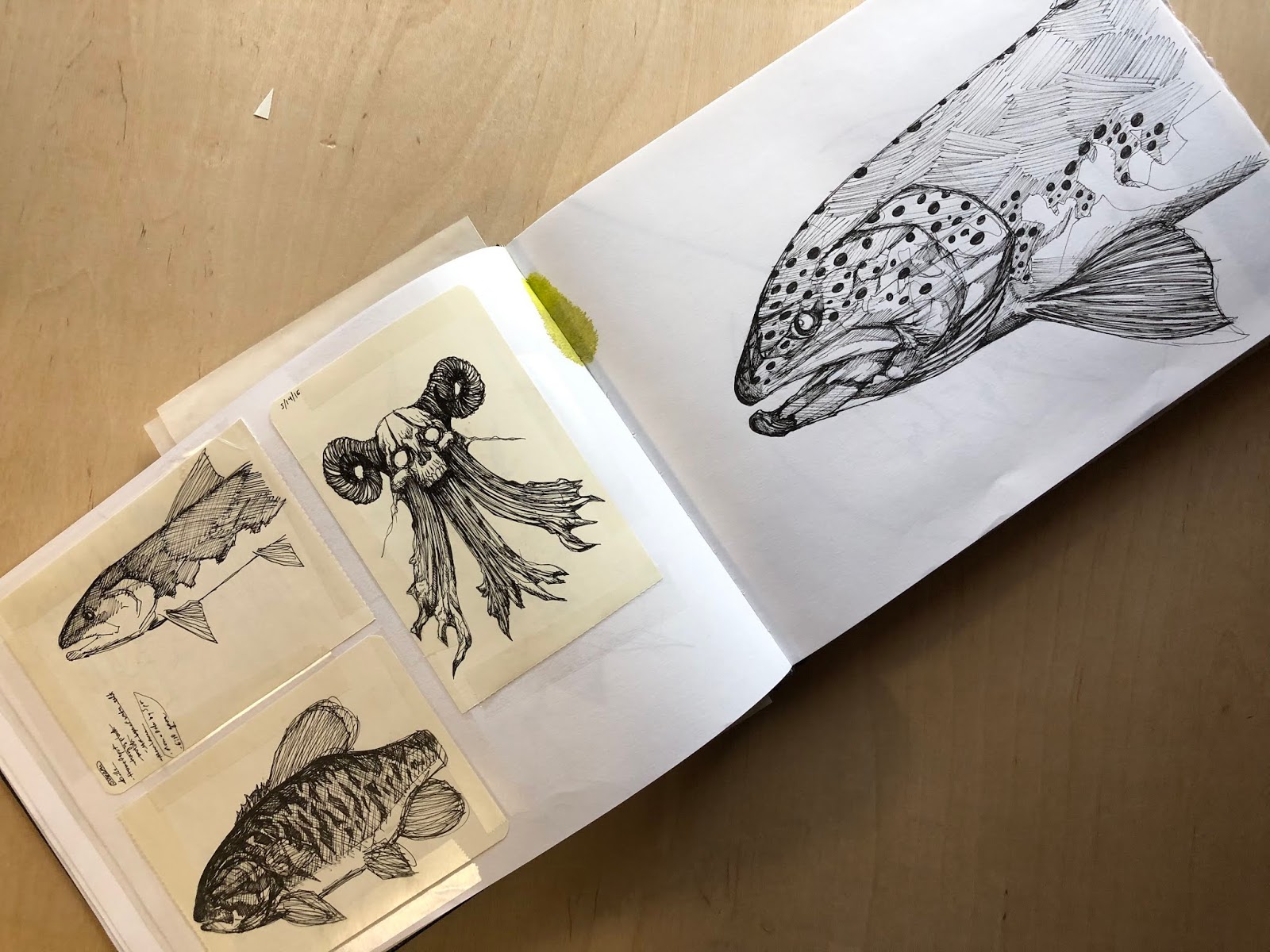 The Fiberglass Manifesto JAKE KEELER ART A Flip Through the Sketchbooks