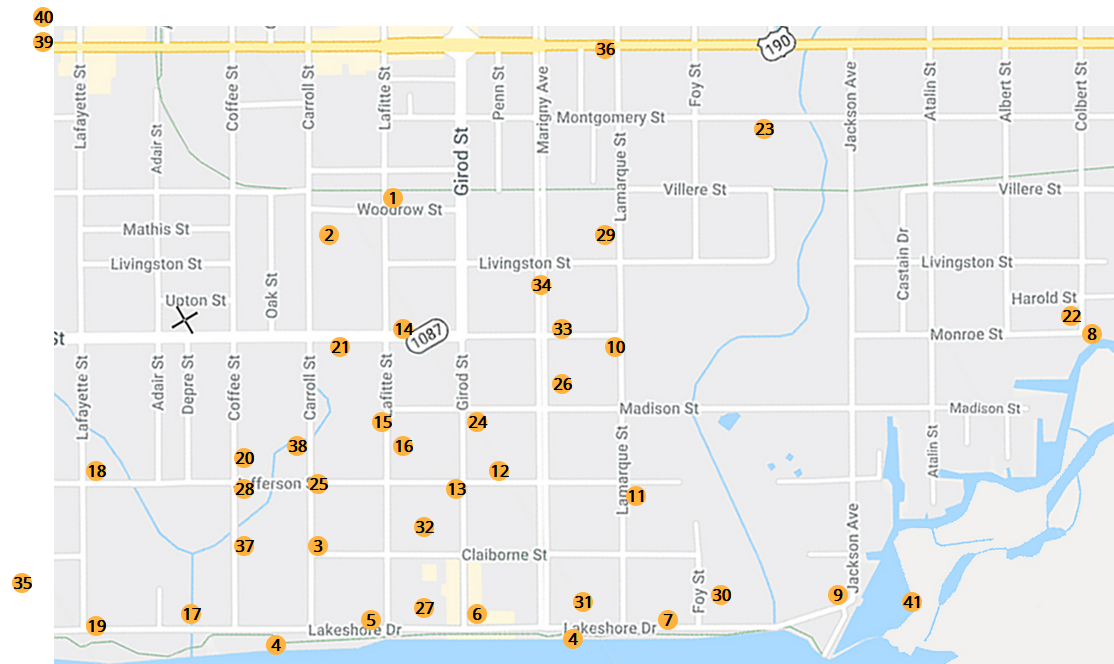 Mandeville La Zip Code Map United States Map
