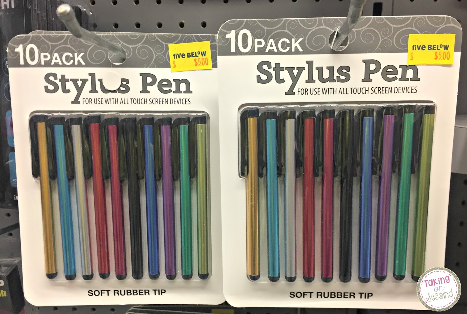 Top Teacher Tools from Five Below Taking on Second