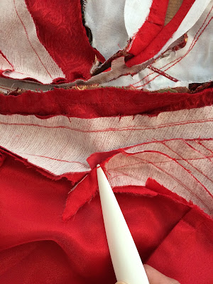 Finished Seams: My Little Red Dress