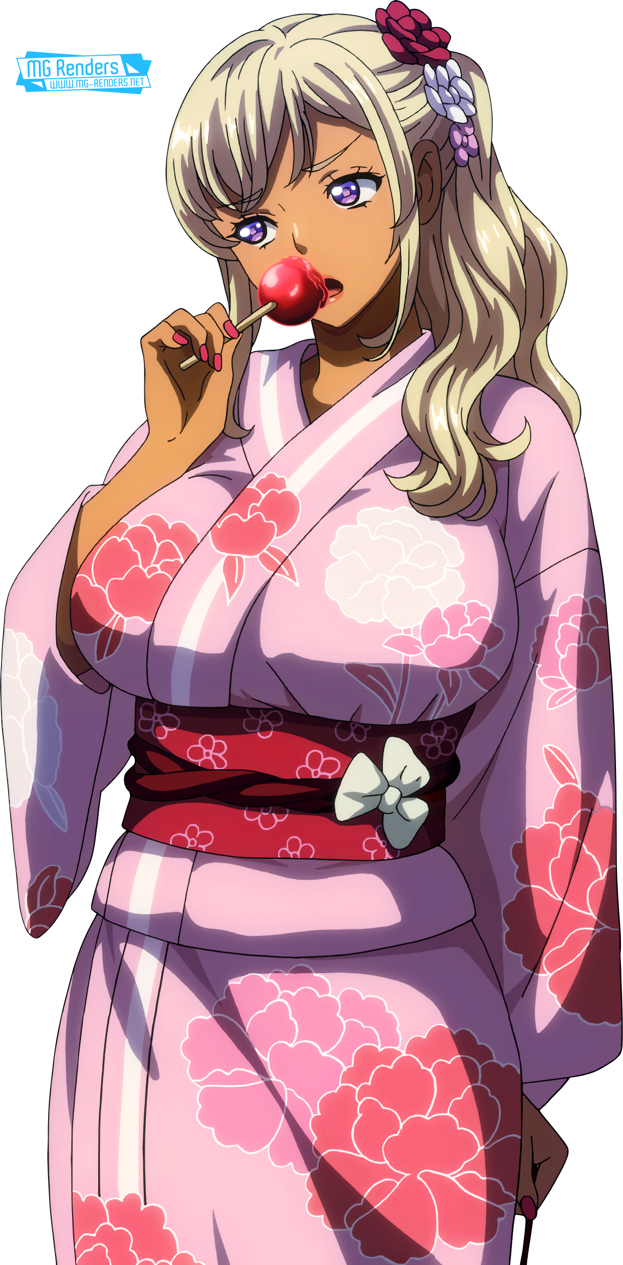 Baka Dakedo Chinchin Shaburu no Dake wa Jouzu na Chii-chan - Shiina Chieri  Render 1