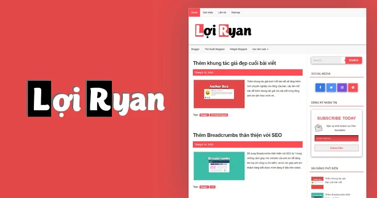 template Lợi Ryan BS3 template Lợi Ryan BS3