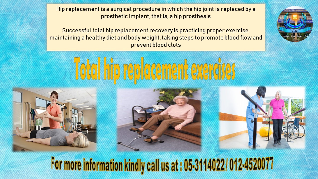Rehabilitation Care Centre WHAT IS TOTAL HIP REPLACEMENT EXERCISES