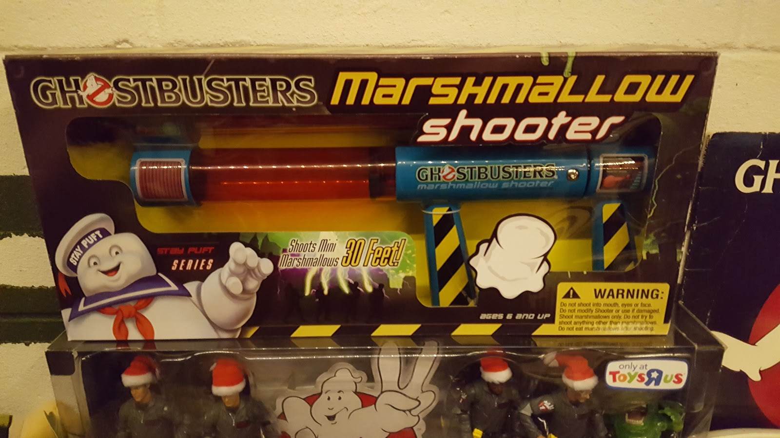 Who Ya Gonna Collect? One of the weirdest product tie ins Marshmallow Shooter