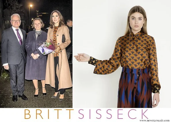 Crown Princess Mary wore a new Britt Sisseck blouse