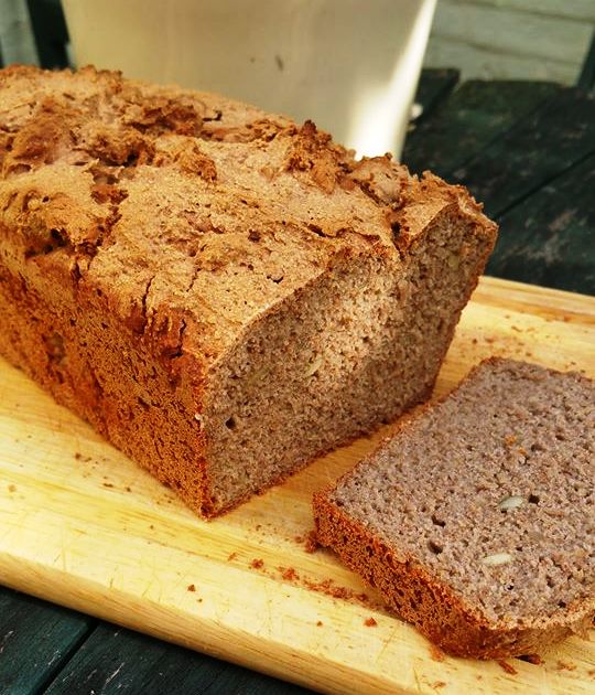 The Kitchen Witch Cauldron Buckwheat & Rye Bread