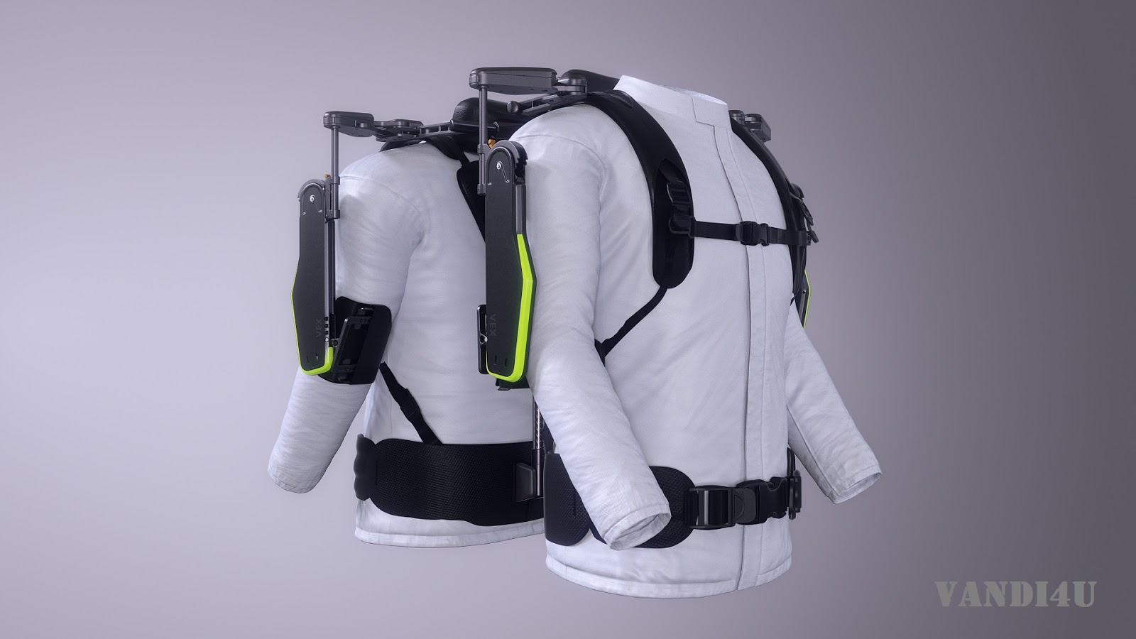 Hyundai Motor Group Develops Wearable Vest Exoskeleton to Alleviate Burden in Overhead Work | VANDI4U