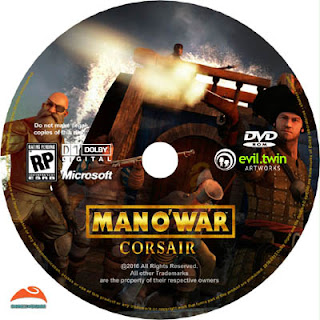 Man O War Corsair Disk Label