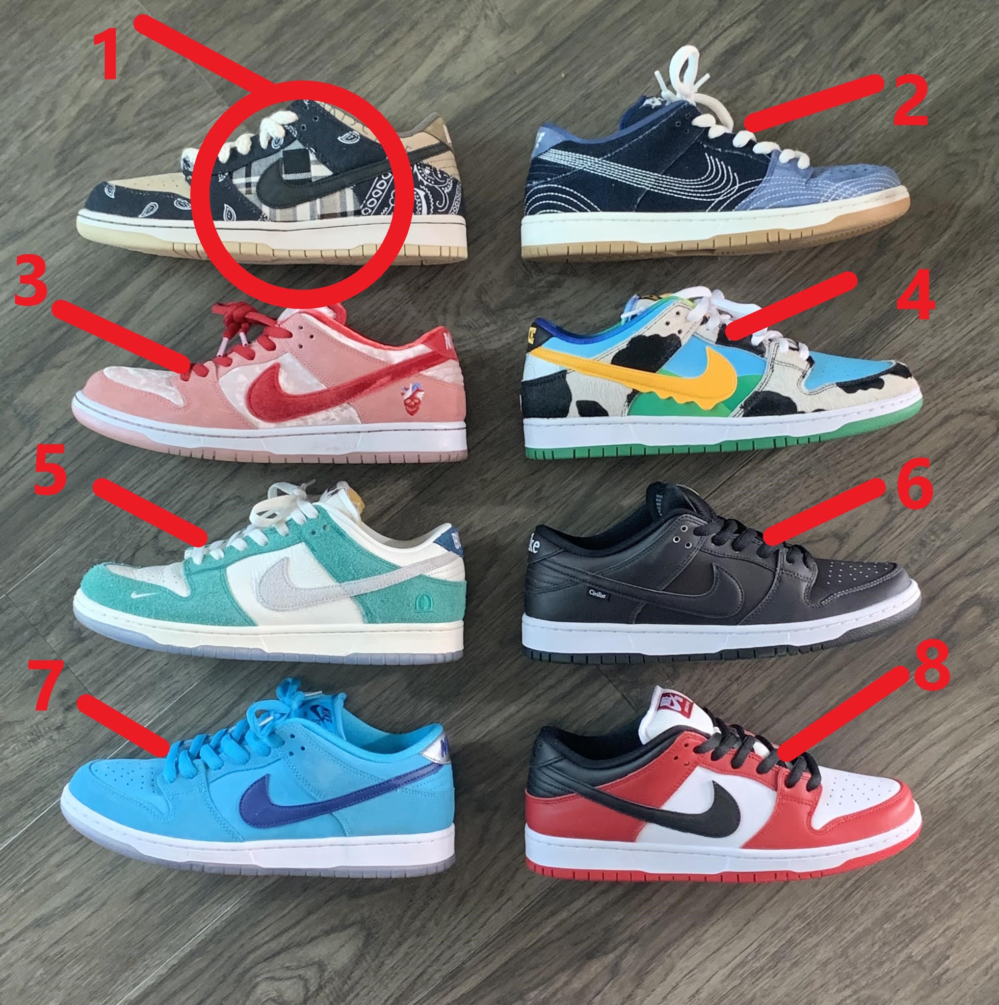 dunk release dates 2020