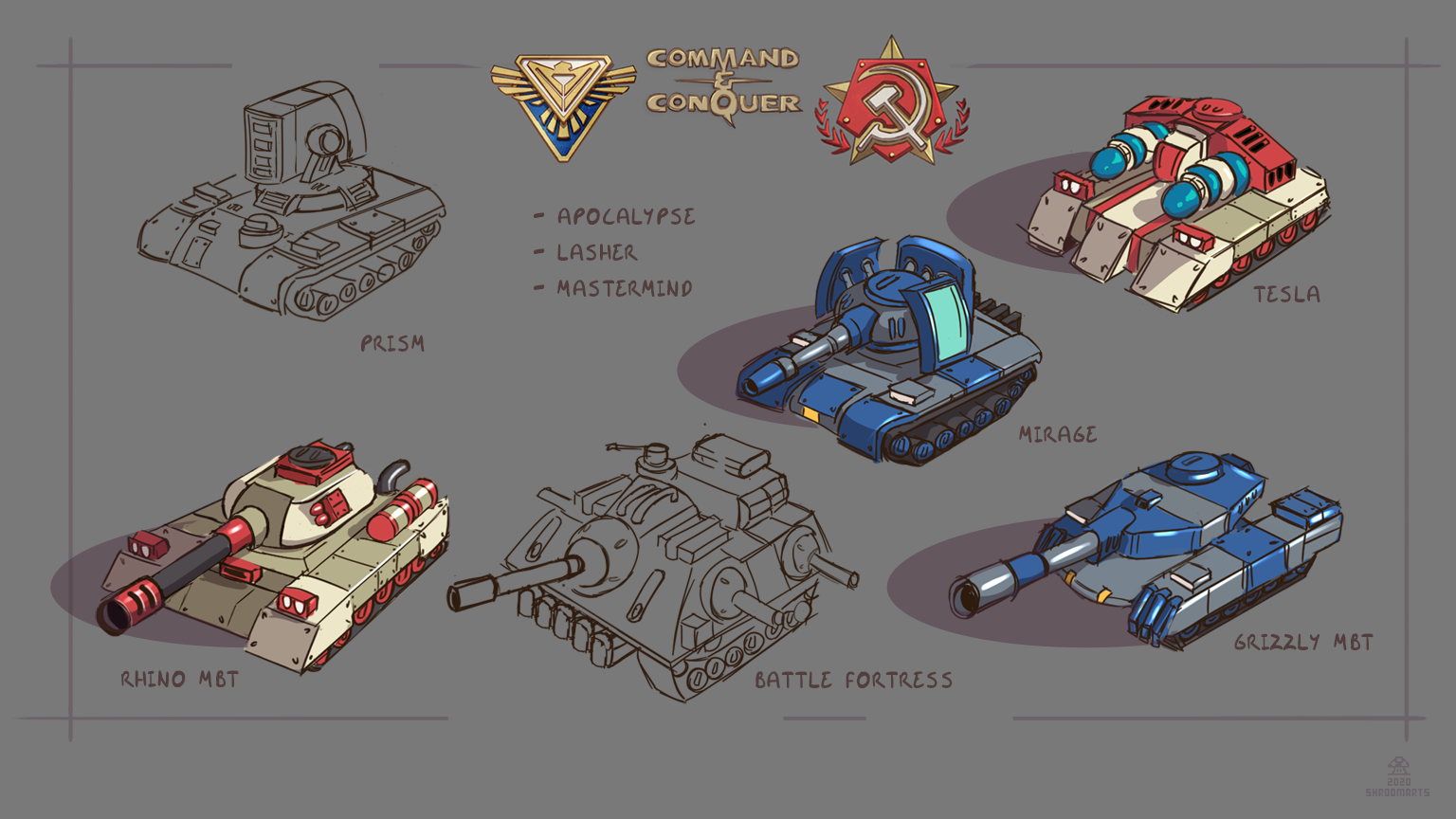 red alert 2 tanks