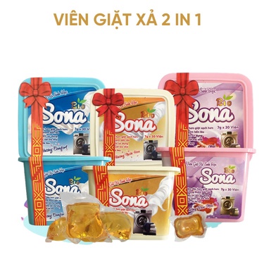 VIÊN GIẶT XẢ