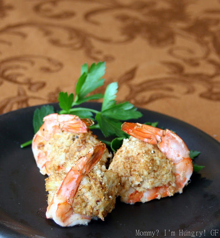 MIH Recipe Blog Crab Cake Stuffed Shrimp {Gluten Free}