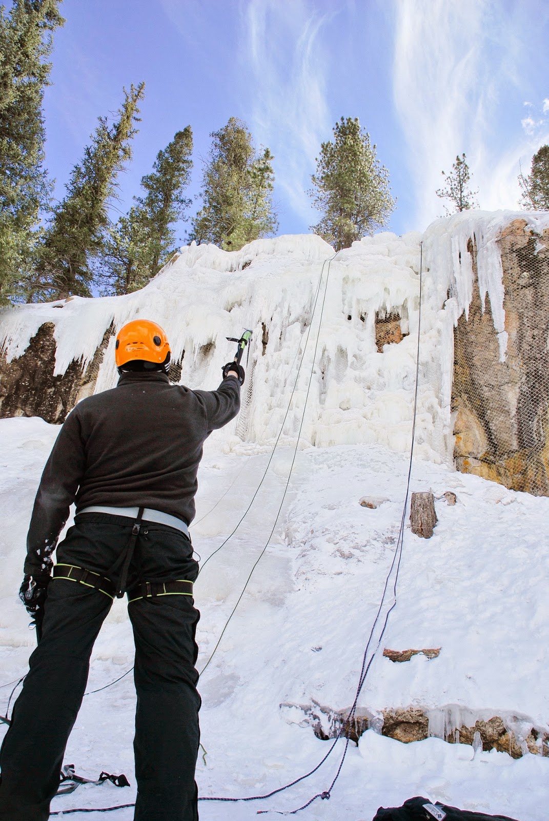 ExtraHyperActive Ice Climbing In Colorado