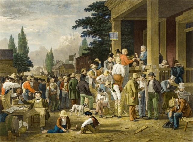 art history news samuel f b morse s gallery of the louvre and the this image the most accurate visual account of the vote for independence the american painter and printmaker edward savage created an engraving of the