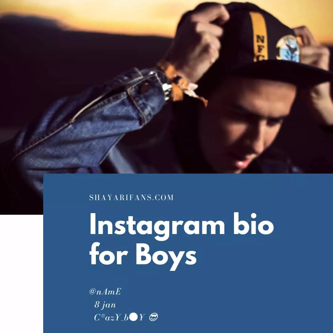 971+ Instagram bio for boys 2023 New Collection & Easy (to CopyPaste