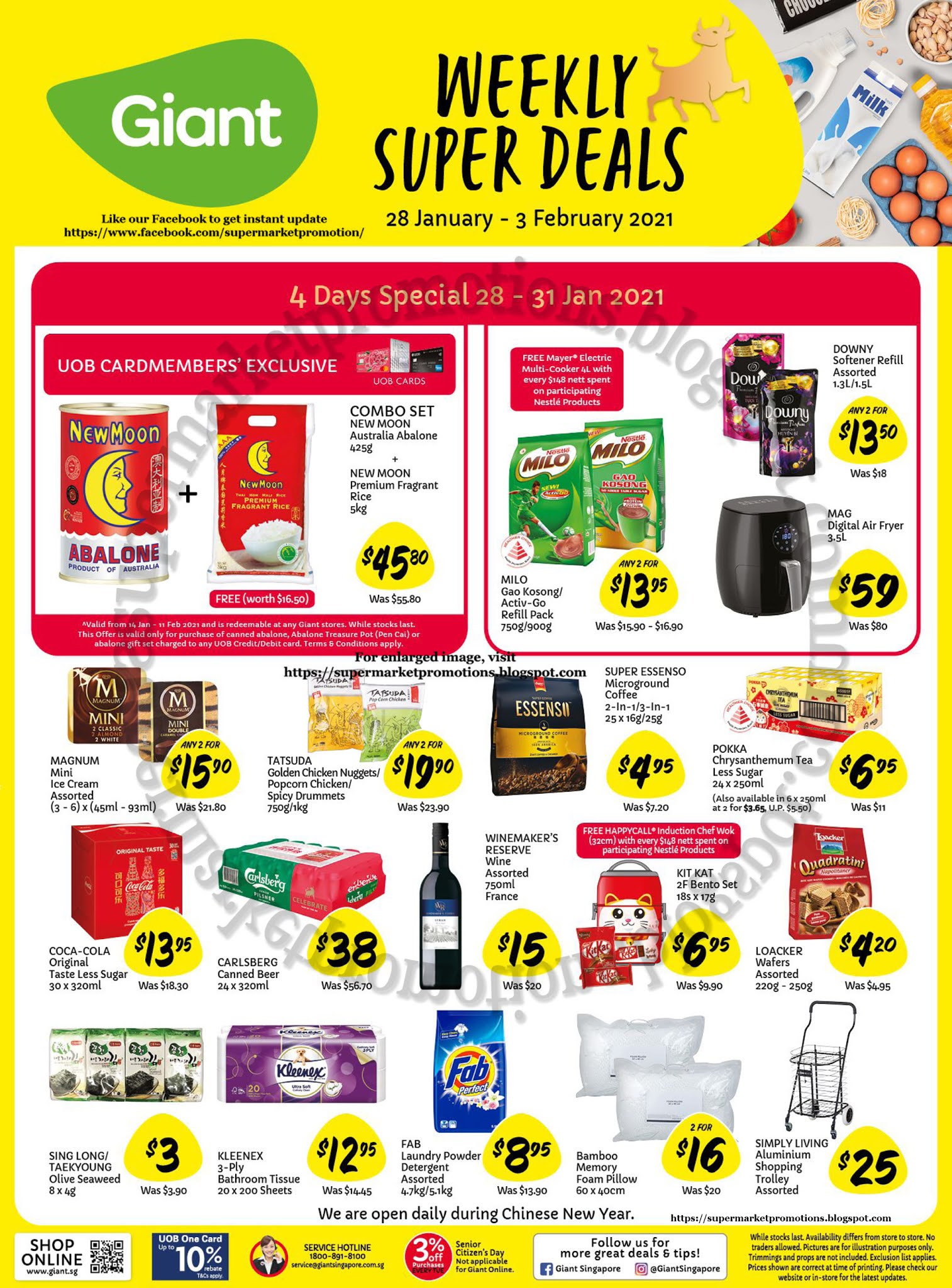  Giant  Weekly  Super Deals Promotion  28 January 03 
