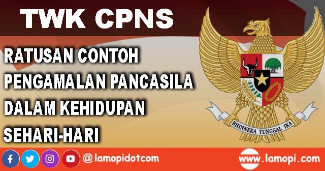  Sebagian pendaftar CPNS sudah mengikuti cobaan SKD 45 Butir Pengamalan Pancasila Sila 1 - 5  Soal TWK SKD CPNS 2021/2022