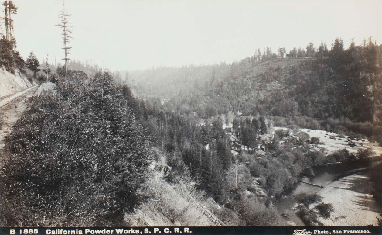 Santa Cruz Trains Railroads of the Monterey Bay Stations Powder Works
