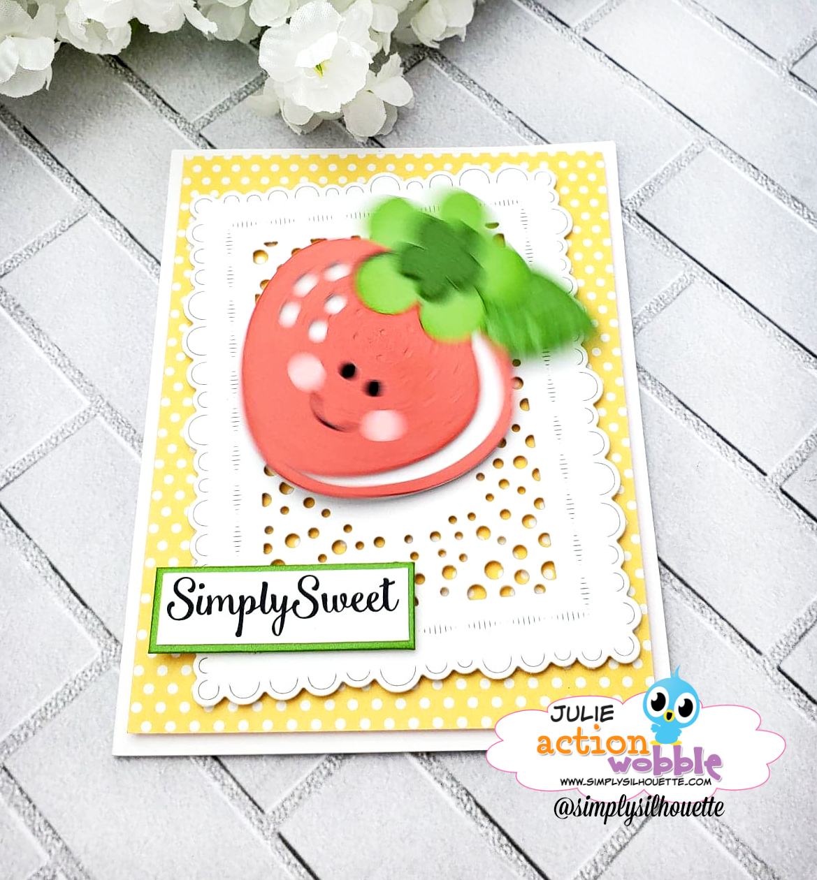 Simply Silhouette: Action WobbleAugust 2019 Challenge