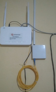 router wifi siap dipasang