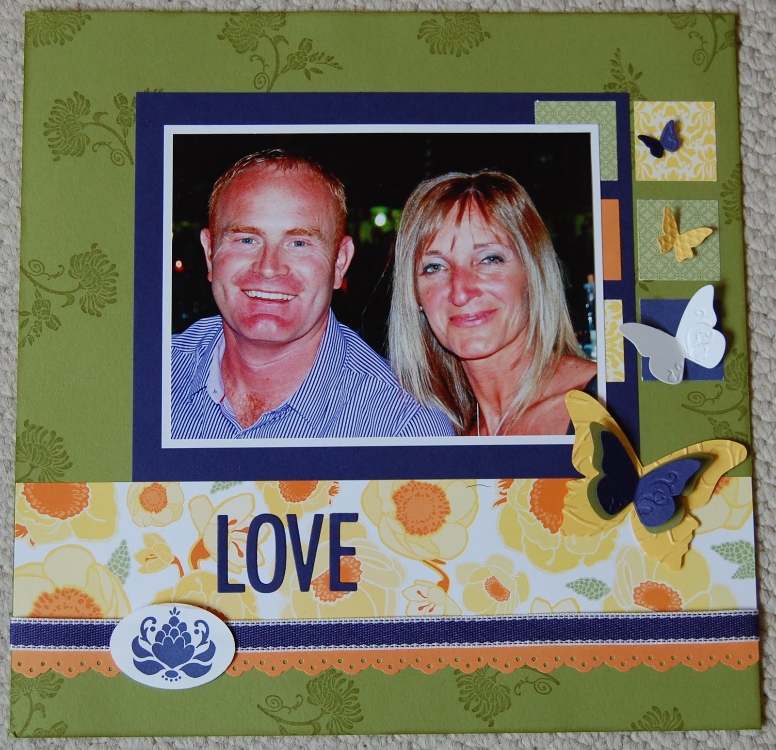 Stampin'spiration April Scrapbooking Class Layouts