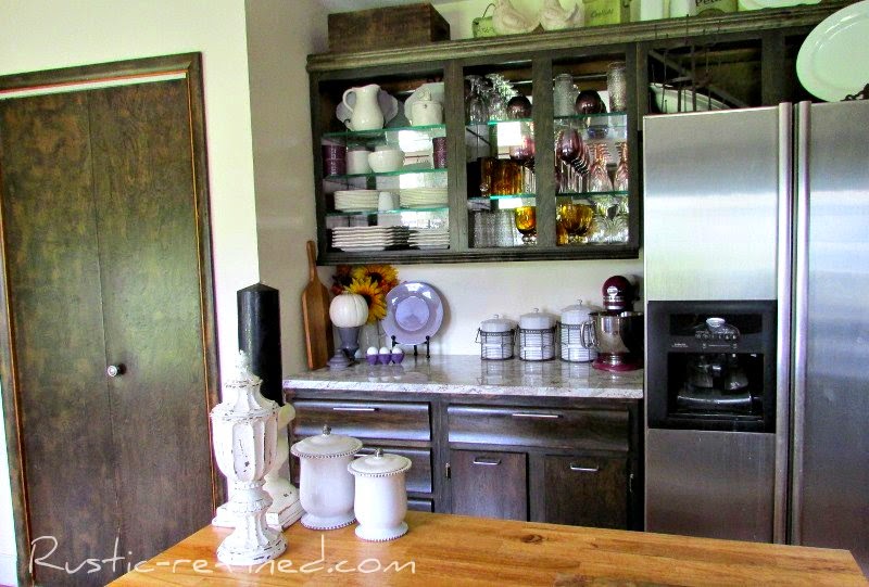 Kitchen renovation - before and after photos