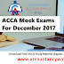ACCA Becker F5 to P7 All Exam Mock December 2017