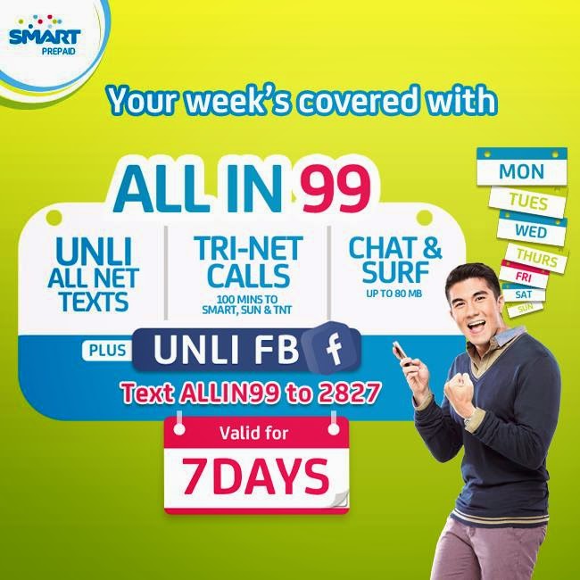 Smart Prepaid All In 99 Valid for 7 Days